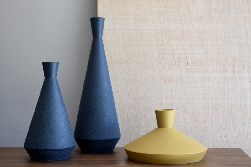 COLLECTION NORDIQUE : VASES ET CENTRES EN CÉRAMIQUE | VP Interiorismo